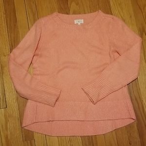Lou & Grey Pink Sweater Size L